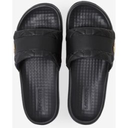 Lacoste Serve Slide Hybrid Monogram noir 46 homme