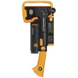 Fiskars Set de haches X14 et aiguisoir Xsharp 1075432