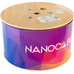 Nanocable Câble Réseau Lszh Sftp Pimf Awg23 Cat7 Bobine 305 M 600mhz Orange One Size unisex