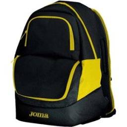 Joma Sac à Dos Diamond Ii 44.2l Black / Yellow S unisex