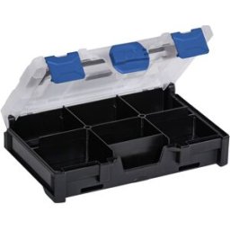Allit EuroPlus MetaBox mini 63 Coffret de rangement (L x l x H) 250 x 167 x 63 mm Nombre de compartiments: 6 Contenu 1 pc(s)