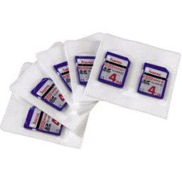 Hama 95950 Etui pour carte mémoire Carte SD blanc