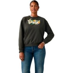 Levi´s ® Sweat-shirt Gr Everyday Crew Orange Farm BW Pirate Black M Femme
