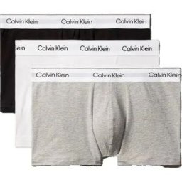 Calvin Klein Boxers Lv00nb4286 3 Unités Grey Heather / White / Black M Homme