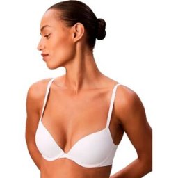 Calvin Klein Soutien-gorge Lv00qf7315 Push Up Classic White 65 Femme