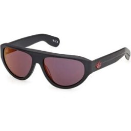 Adidas Originals Lunettes De Soleil Or0146 Matte Black Bordeaux Mirror/CAT3 Homme,Femme