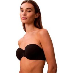 Calvin Klein Soutien-gorge Lv00qf7537 Strapless Black 65 Femme