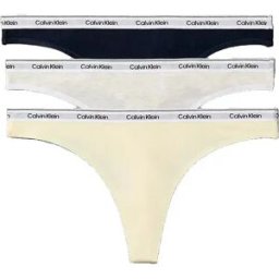 Calvin Klein String Lv00qd5209 3 Unités Shoreline / Snow Heather / Pear Sorbe XS Femme