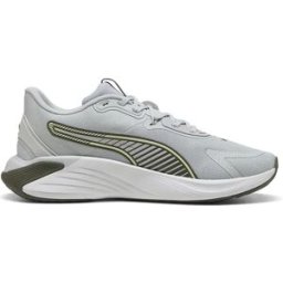 Puma Baskets Pwr Hybrid Cool Light Grey / Feather Grey / Loden Green / Apple Spritz EU 44 1/2 Homme