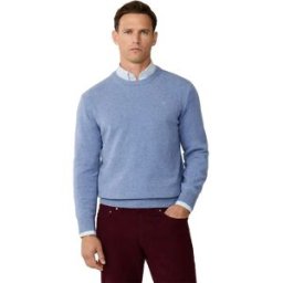 Hackett Pull Lambswool Pearl Blue 2XL Homme