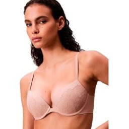 Calvin Klein Soutien-gorge Lv00qf8442 Push Up Cedar 65 Femme