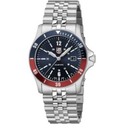 Luminox Montre Sport Timer 0910 Series/0914 42mm 10atm Quartz Analogical Blue Pepsi One Size Homme