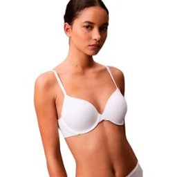 Calvin Klein Soutien-gorge Lv000f3837 Full Coverage Classic White 65 Femme