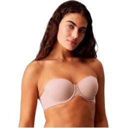 Calvin Klein Soutien-gorge Lv00qf7537 Strapless Cedar 65 Femme