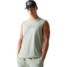 New Era T-shirt Sans Manches Nba Core Plus Los Angeles Lakers Pastel Green M Homme