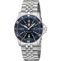 Luminox Montre Sport Timer 0910 Series/0913 42mm 10atm Quartz Analogical Blue / White One Size Homme