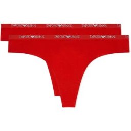 Giorgio Armani Emporio Armani String Ew000402_af19024 2 Unités Coral / Coral XL Femme