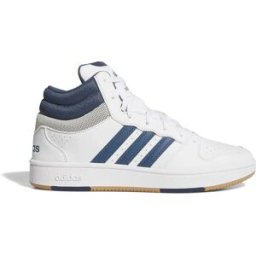 Adidas Baskets Hoops Mid Classic Ftwr White / Preloved Ink / Orbit Grey EU 44 Homme,Femme