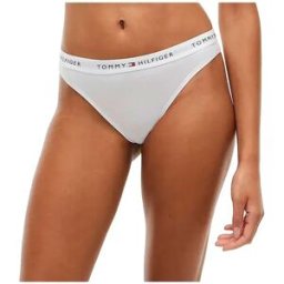 Tommy Hilfiger String Uw0uw03835 White S Femme