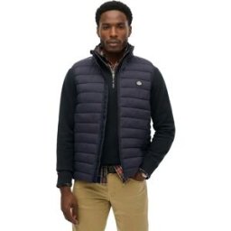 Superdry Gilet Fuji Lite Padded Eclipse Navy 3XL Homme