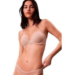 Calvin Klein Soutien-gorge Lv00qf8252 Push Up Cedar 65 Femme