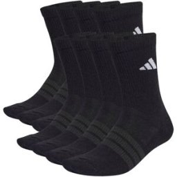 Adidas Chaussettes Crew Essentials Cushioned 10 Unités Black / White EU 37-39 Homme,Femme