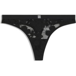 Hugo String Bloom Lace 10279381 Black XS Femme