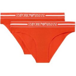 Giorgio Armani Emporio Armani Culotte Ew000403_af19023 2 Unités Coral / Coral S Femme