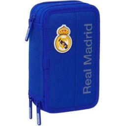 Safta Trousse Real Madrid 12.5x19.5x5.5 Cm Triple Multicolor One Size male