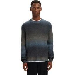 Selected Pull Gaard Relaxed Knit Sky Captain / Multi Color XS Homme
