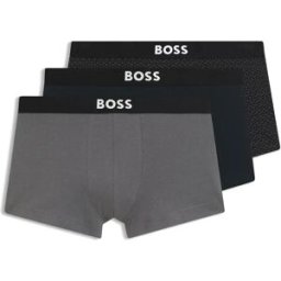 Boss Boxers One D 10267408 01 3 Unités Open Grey XL Homme