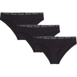 G-star Culotte D29447-01 Hipster 3 Unités Black XL Femme