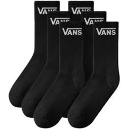 Vans Chaussettes Crew Classic Half 3 Unités Black EU 34 1/2-38 Homme,Femme