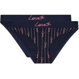 Giorgio Armani Emporio Armani Culotte Ew000403_af19049 2 Unités Ar.Blue Aop / Ar.Blue XL Femme