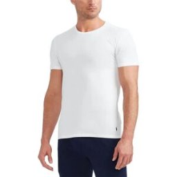 Polo Ralph Lauren T-shirt à Manches Courtes 714830304 3 Unités White / White / White M Homme