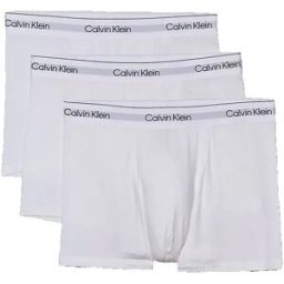 Calvin Klein Boxers Lv00nb4286 3 Unités White / White / White 4XL Homme