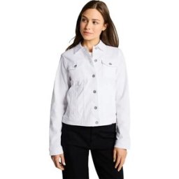 Tom Tailor Veste En Jean 1050531 Bright White XS Femme
