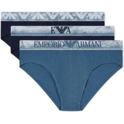 Giorgio Armani Emporio Armani Slips Em000258_af18886 3 Unités ArBlu / Orion / Ar.Blu XL Homme