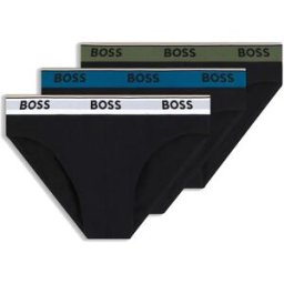 Boss Slips Power Brief 10276620 3 Unités Black M Homme