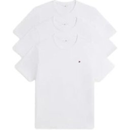 Tommy Hilfiger T-shirt à Manches Courtes Um0um03870 3 Unités White / White / White L Homme