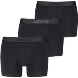 Levi´s Underwear Boxers 701238000 3 Unités Black XL Homme