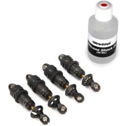 Traxxas Amortisseur Gtr Hard Anodized Ptfe Coated Tin 4 Unités Black One Size unisex