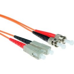 Act Câble à Fibre Optique Rl2515 Sc/st Lszh 15.00 M Orange One Size unisex