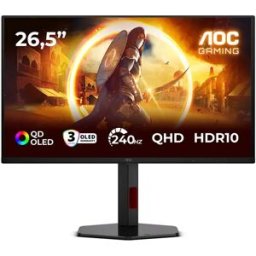 AOC Écran Gaming Q27g4zdr 27´´ Qhd Oled Oled 240hz Black One Size unisex