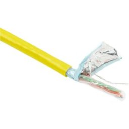 Act Câble Réseau Cat5e Fp7850 Cat5e F/utp Lszh Flexible 500 M Yellow One Size unisex
