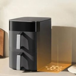 Xiaomi Friteuse à Air Smart Double Stack Black One Size unisex