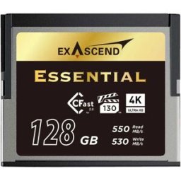 Exascend Carte Mémoire Cfast Essential 128gb Black One Size unisex