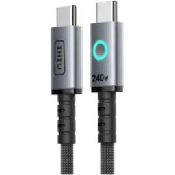 Iniu Câble Usb-c Leopard 240w Black One Size unisex
