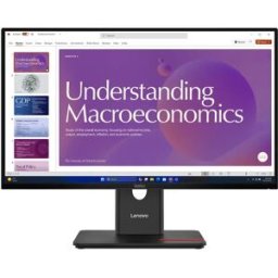 IBM Écran Thinkvision T24d-40 24´´ Wuxga Ips Led Raven Black One Size unisex