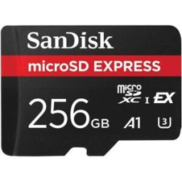 SanDisk Carte Sd Express 256 Gb Black One Size unisex